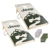 Jeep Mountain Cornhole Toss Game with 8 Bean Bags 931996IQW